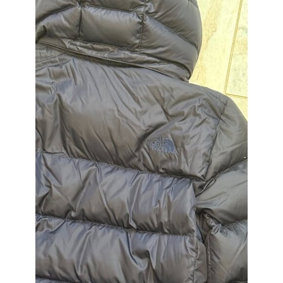 The North Face women medium Metropolis Parka III navy 550 puffer coat MSRP $299 - Picture 5 of 10
